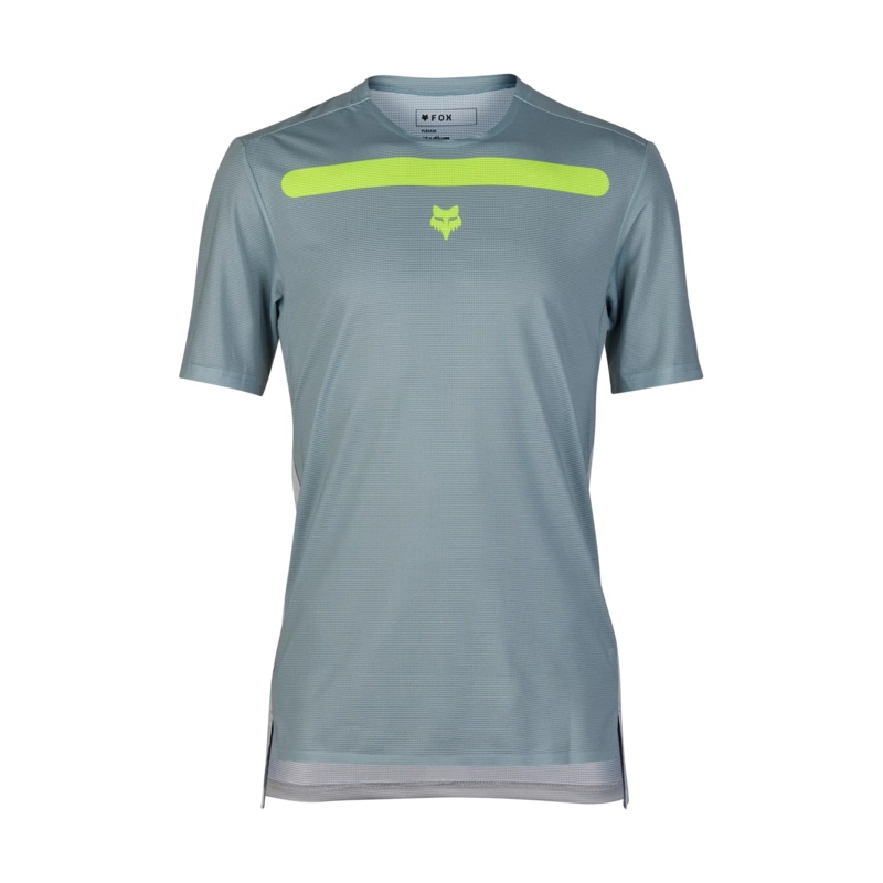 Fox Racing Flexair Short Sleeve MTB Race Jersey – Aviation – Gunmetal Gunmetal Small
