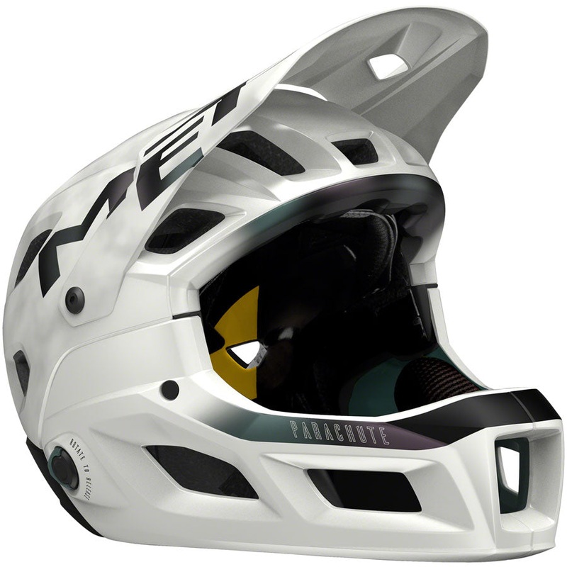 MET Parachute MCR Mips Helmet – White Iridescent Matte, Medium