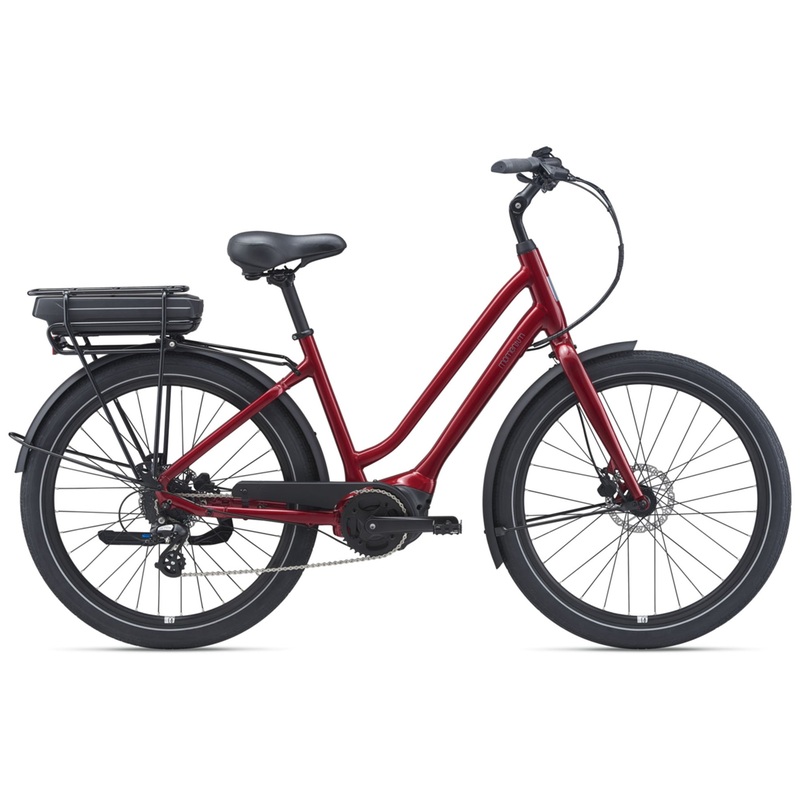 Momentum Lafree E+ 26 E-Bike – Metallic Red – 2022 Metallic Red Small