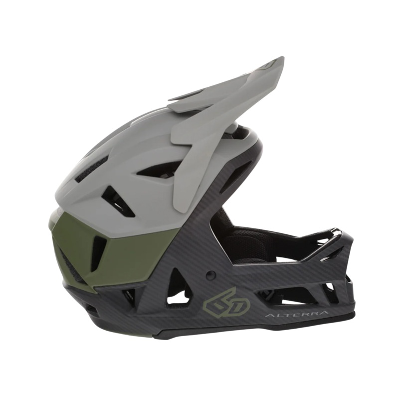 6D Helmets Alterra MTB Helmet – Segment – Military Green Military Green X-Small/Small