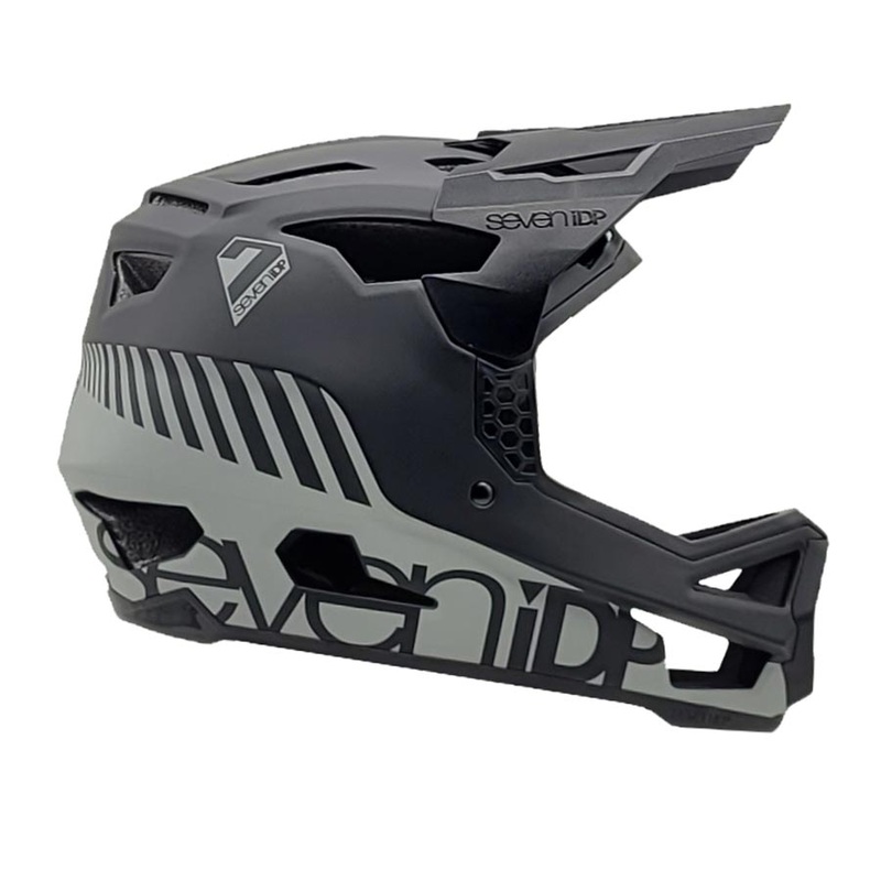 7iDP Project 23 Fiber Glass Full Face Helmet Graphite/Black XL 61 – 62cm