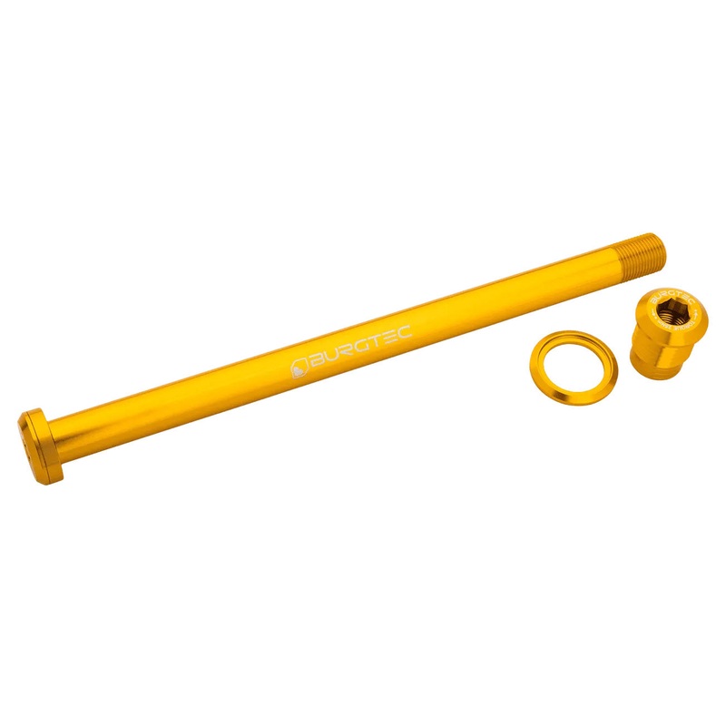 Burgtec Pivot 185.3mm UDH Rear Axle – Burgtec Bullion Gold
