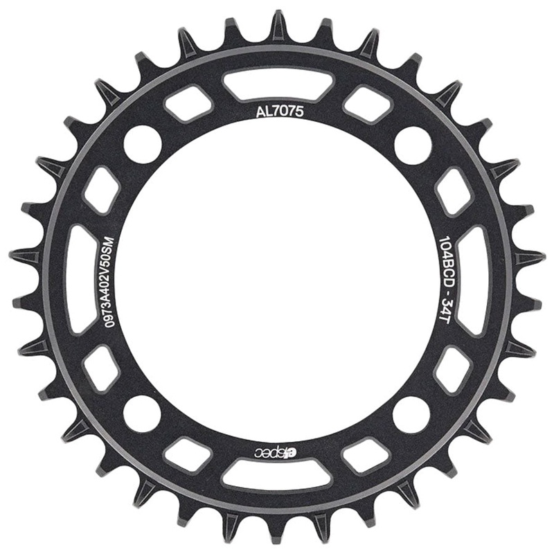 e*thirteen Helix e*spec  Chainring 104BCD AL Direct Mount 34T Black