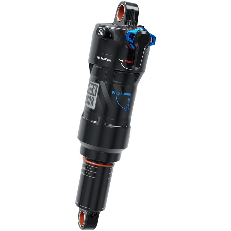 RockShox Deluxe Ultimate RCT Rear Shock – 190 x 37.5mm, LinearAir, 2 Tokens, Reb/LComp, 380lb L/O Force, Std, C1, Yeti