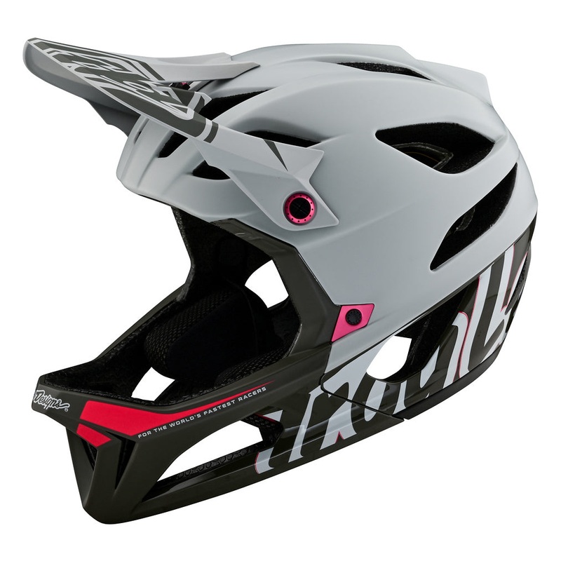 Troy Lee Designs Stage Full Face Helmet with MIPS – Signature – Vapor Vapor X-Small/Small