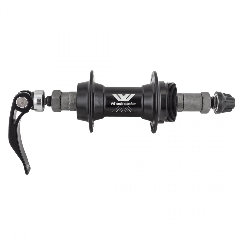 Wheel Master AQ-1000 Alloy QR Hubs RR 36H Blk 5-7s FW