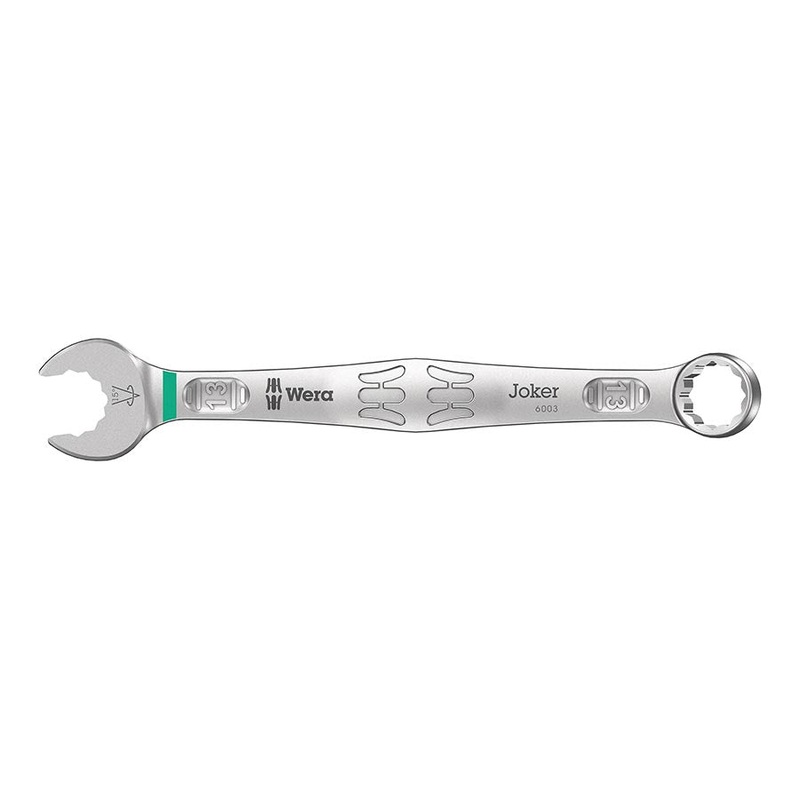 Premium Wera Joker Combination Wrenches  Metric, Ergonomic Design, Corrosion-Resistant Materials, Handy Color-Coded Sizes for Confined Spaces 13mm