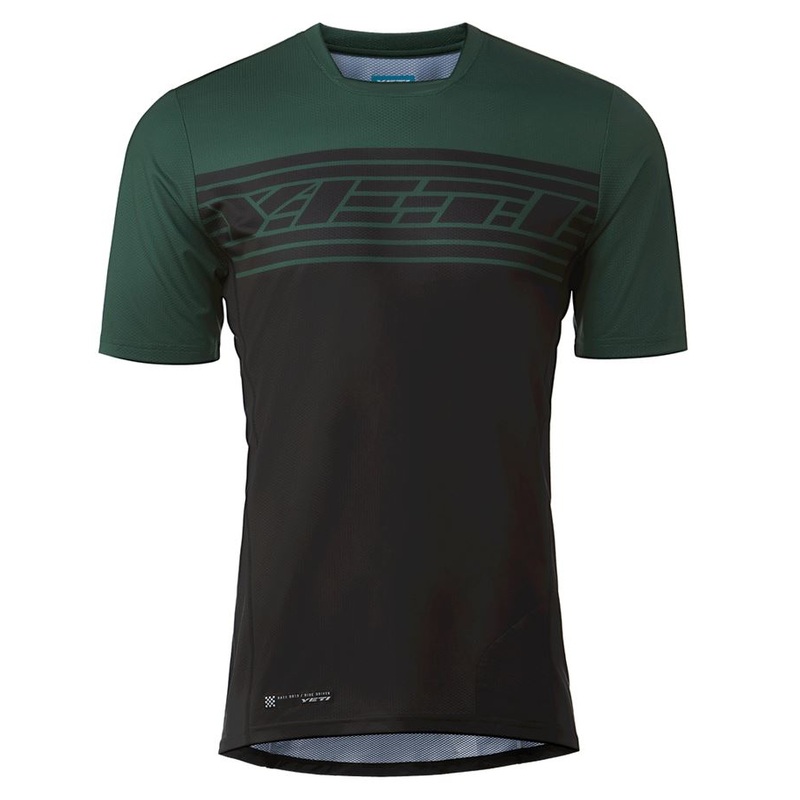 Yeti Enduro Jersey S/S Evergreen Stripe Men’s Medium