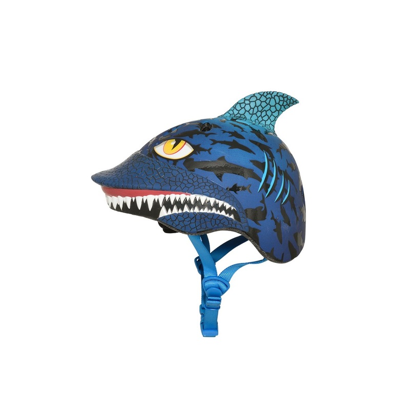 C.Preme Raskullz Child Safety Helmet – 5 Plus – Shark Jaws-Blue Shark Jaws – Blue One Size