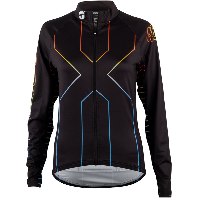 45NRTH Decade Long Sleeve Jersey – Womens Black 2X-Large