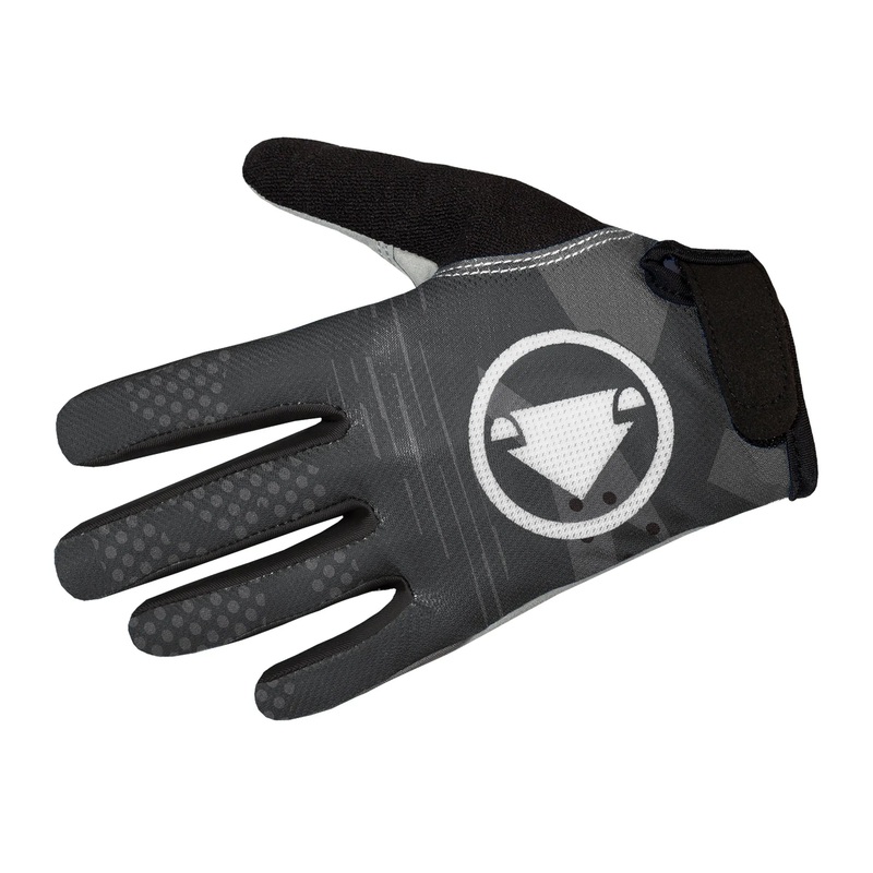Endura Hummvee MTB Glove – Kids – Gray Camo Gray Camo Age 7-8