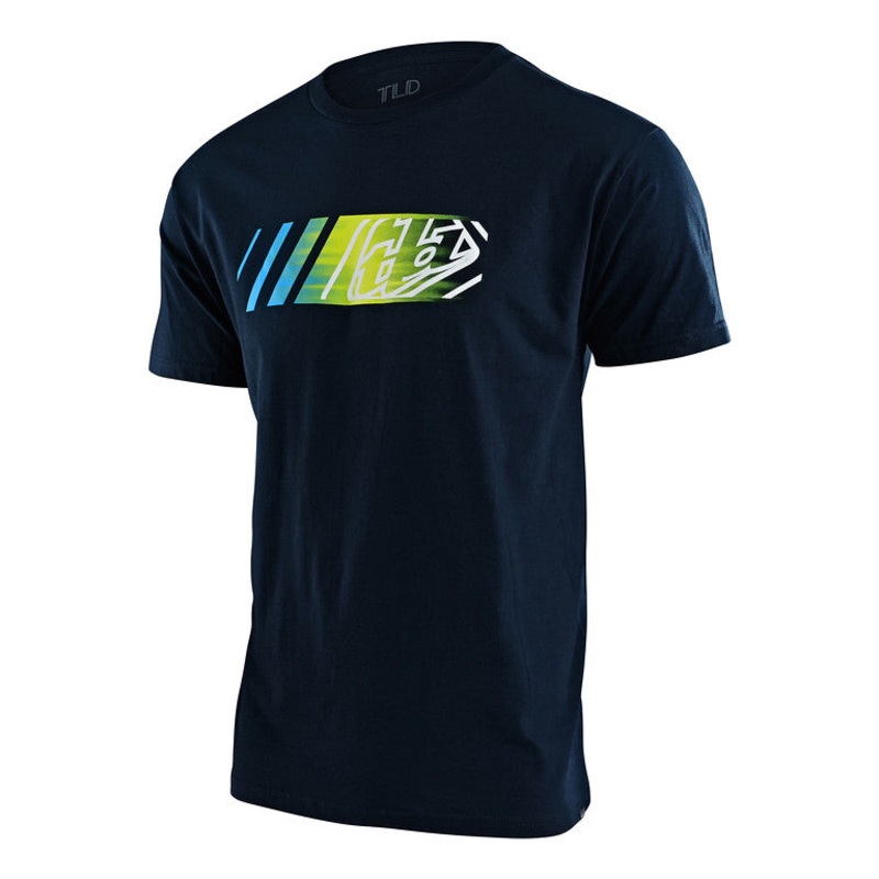 Troy Lee Designs Icon Short Sleeve Tee – Navy Navy Small