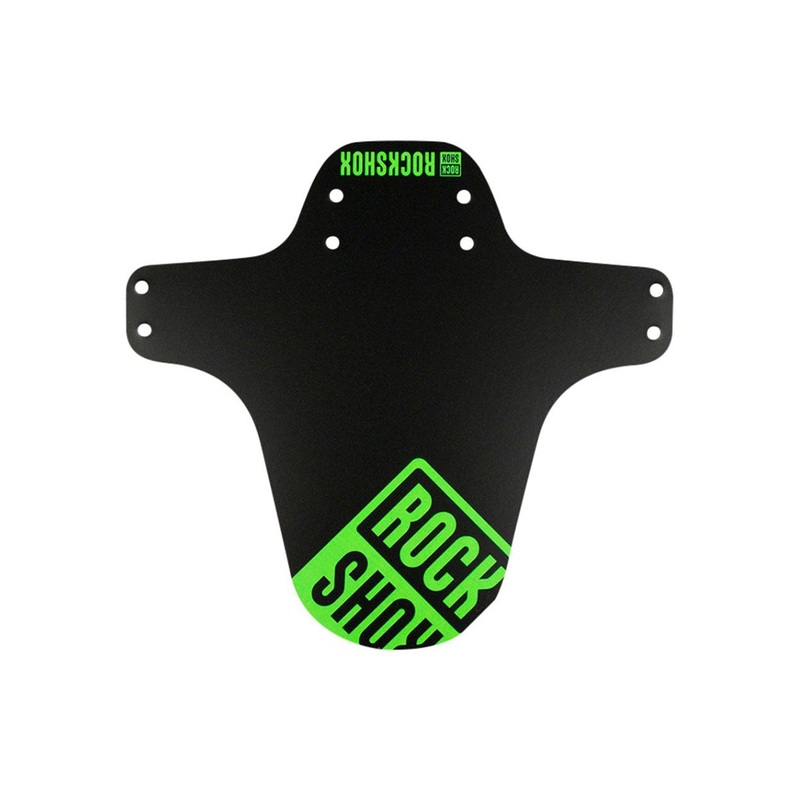 Rockshox MTB Fender – Black-Neon Green Black – Neon Green One Size