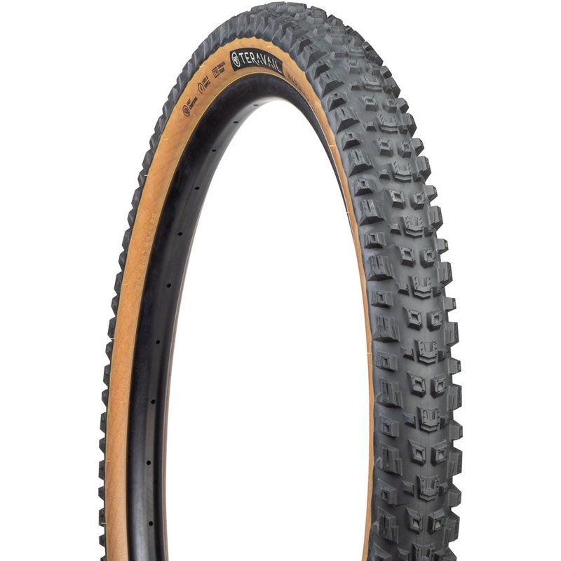 Teravail Warwick Tire – 29 x 2.5, Tubeless, Folding, Tan, Durable, Grip Compound