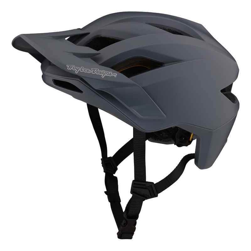 Troy Lee Designs Flowline MTB Helmet with MIPS – Orbit – Youth – Gray Gray One Size