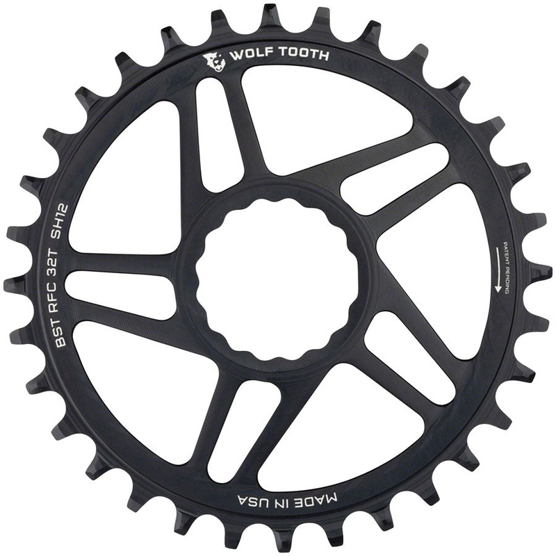 Wolf Tooth Direct Mount Chainring – 34t, RaceFace/Easton CINCH Direct Mount, Boost, 3mm Offset, Requires 12-Speed