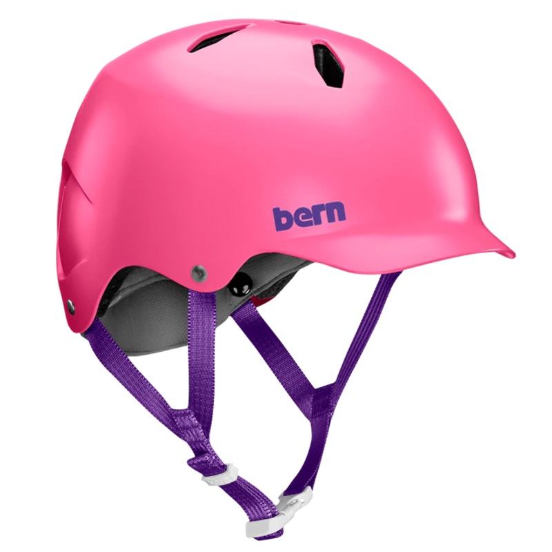 Bern Bandito EPS Helmet – Youth – Satin Pink Satin Pink Small/Medium
