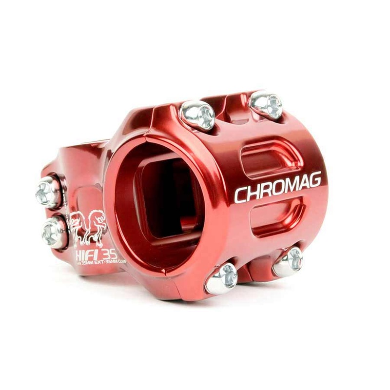 Chromag HiFi Stem 1-1/8” L: 35mm, 0, Dia: 35mm, Red