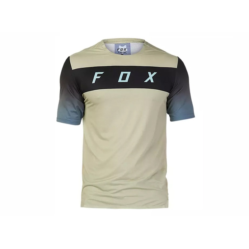 Fox Racing Flexair Short Sleeve MTB Jersey – Arcadia – Oat Oat Small