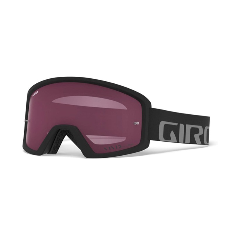 Giro Blok MTB Goggle – Black-Gray – 2023 Black – Gray Vivid Trail/Clear Lens