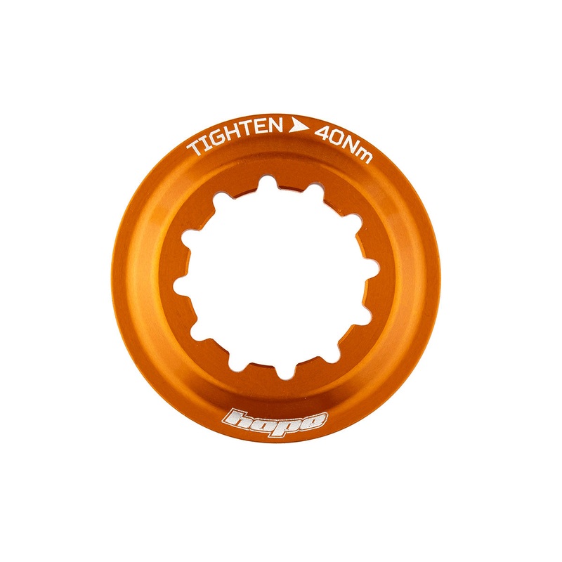 Hope Center Lock Disc Lockring – Orange Orange