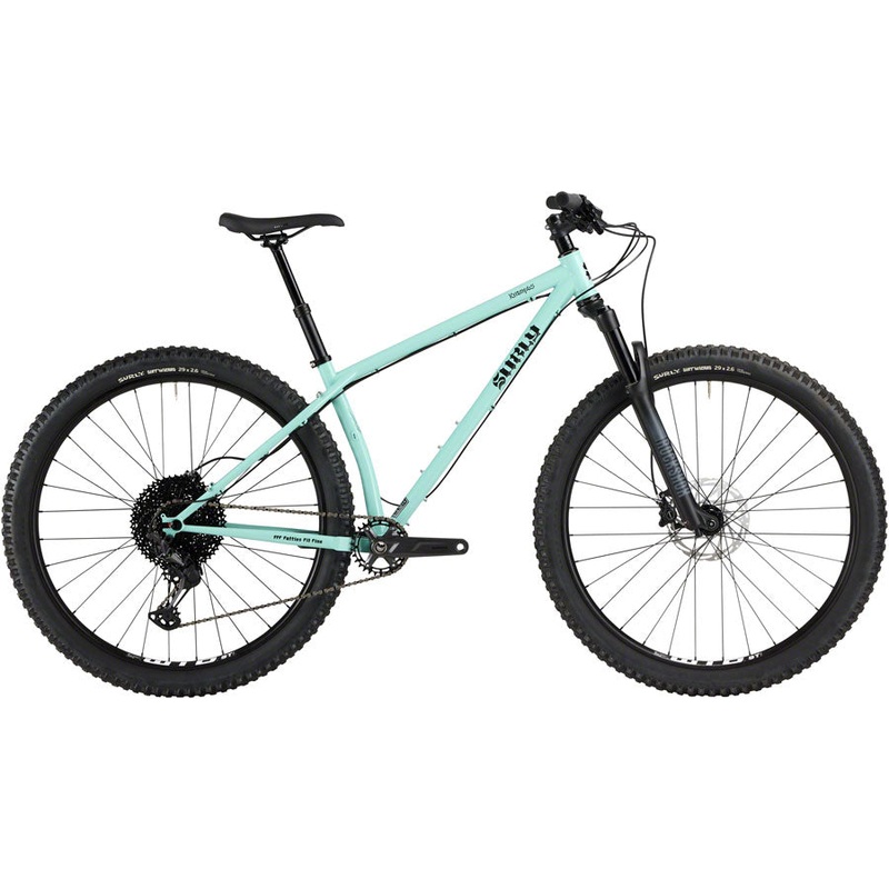 Surly Krampus Front Suspension Bike – 29″, Steel, Blue Oyster Coat, Large