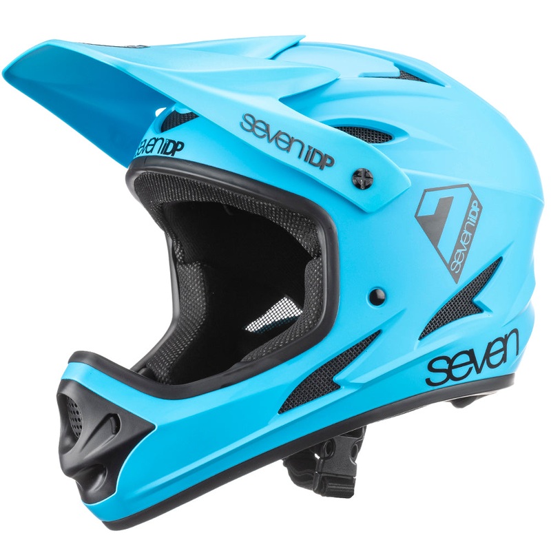 7 iDP M1 Full Face Helmet – Youth – Matt Blue Matt Blue Medium