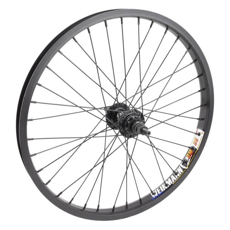 Wheel Master 20 in Alloy BMX 20in Rear Weinmann DM30 Rim Brake Black