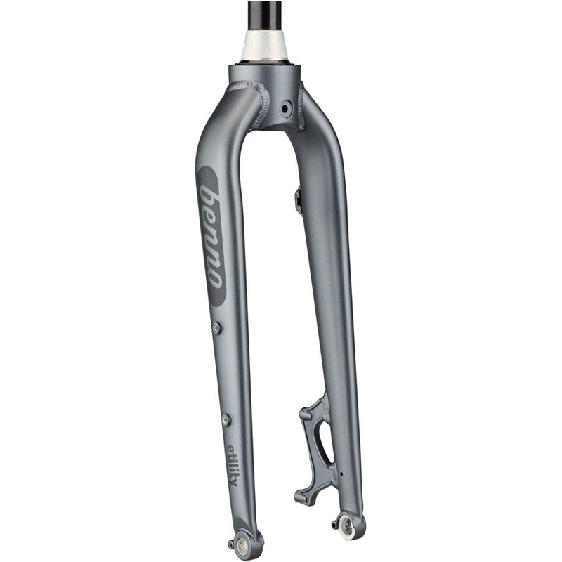 Benno Boost Replacement Fork – Aluminum, 2022+, Thru-Axle, 24″, Post Mount, Anthracite