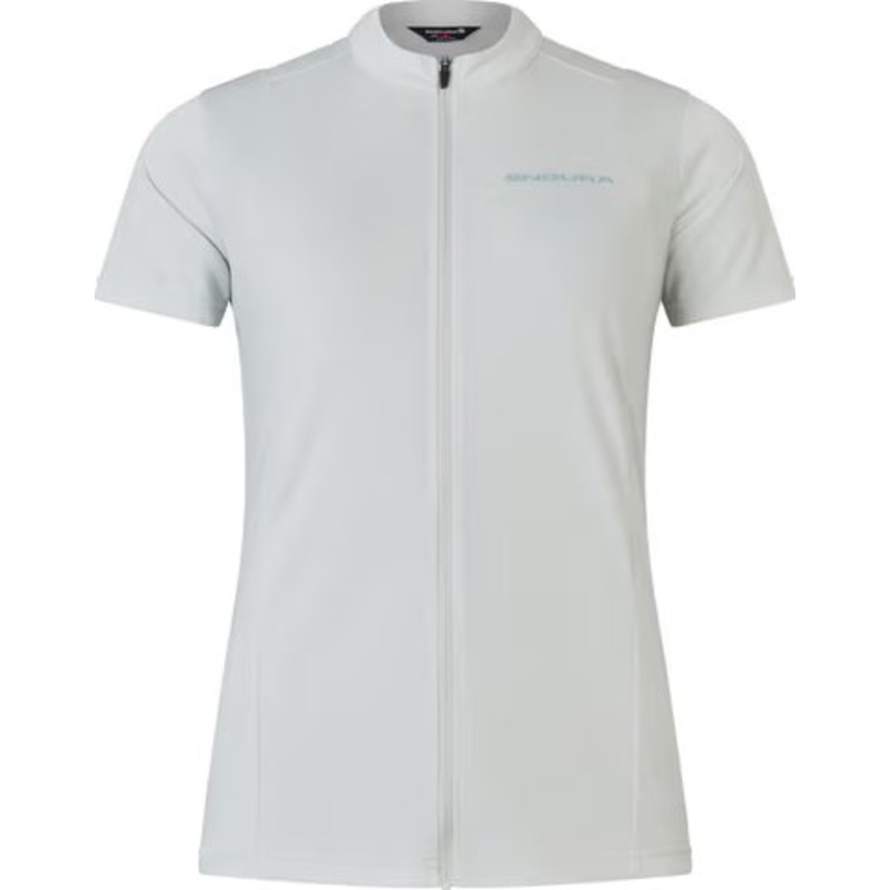 Endura Loop Short Sleeve Zipped Road Jersey – Womens – Mains Gray Mains Gray X-Small