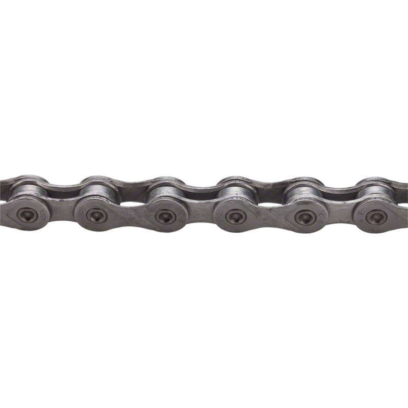 KMC X8EPT Eco ProTeq Chain: 8-Speed 116 Links Gray
