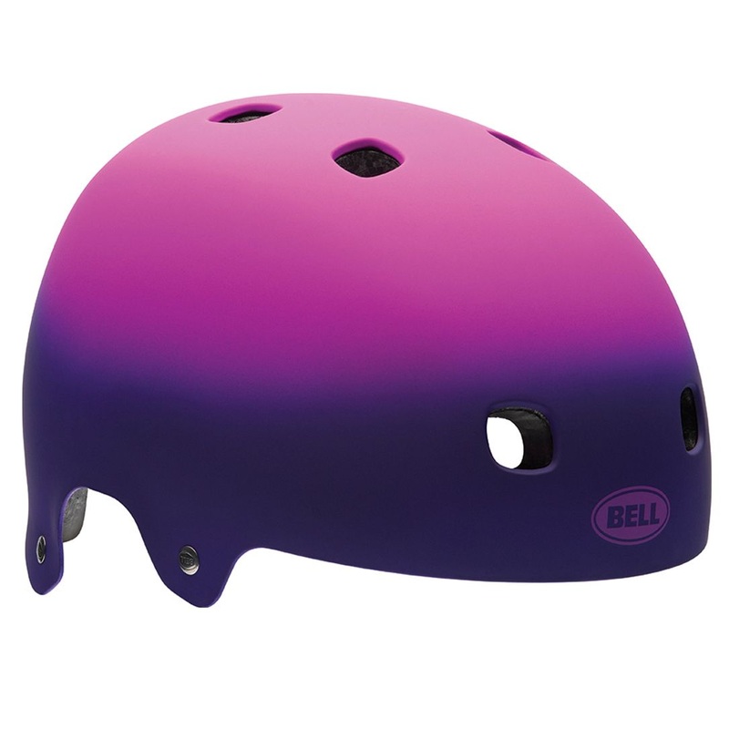 Bell Segment Graphics Helmet – Matt Purple Comet Matt Purple Comet Large