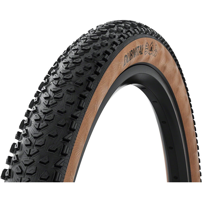 Continental Dubnital Tire – 29 x 2.40, Tubeless, Folding, Black/Transparent, Rapid, Race Casing, E25