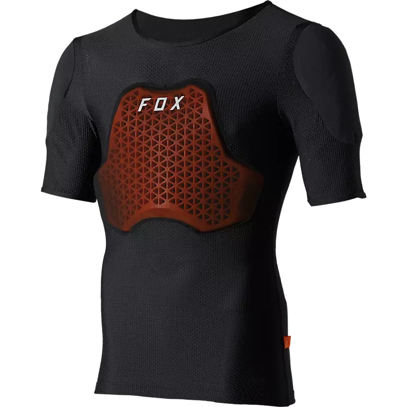Fox Racing Baseframe Pro Short Sleeve Shirt – Black Black Small