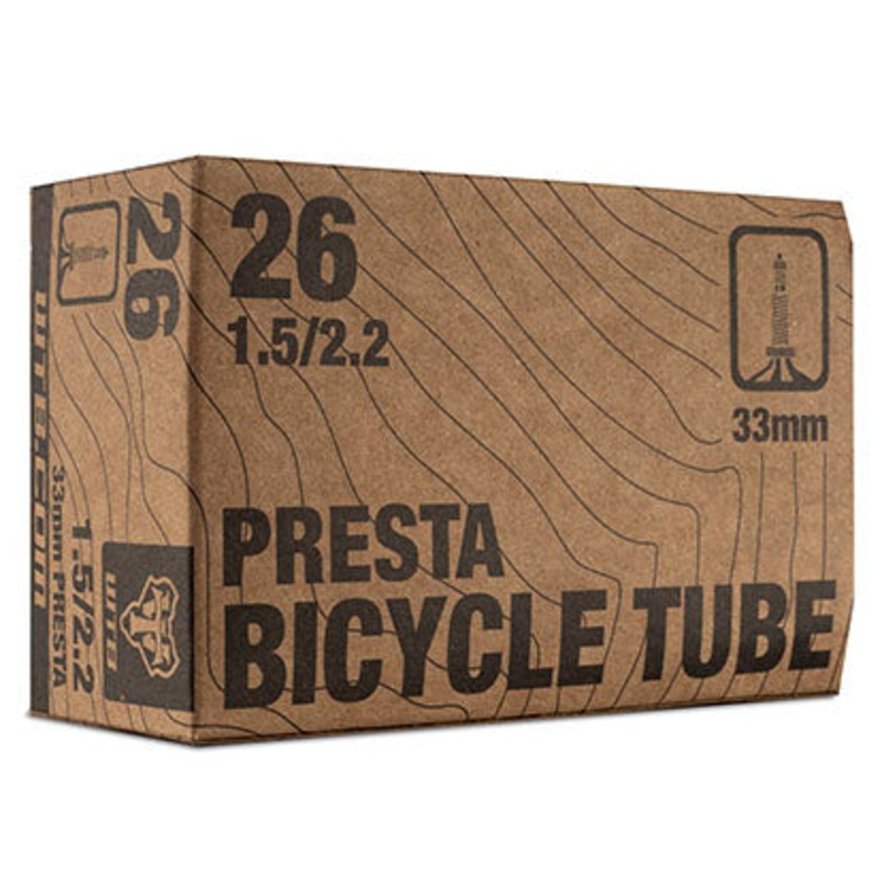 WTB Butyl Tube 26 x 1.5- 2.2″ – 33mm PV