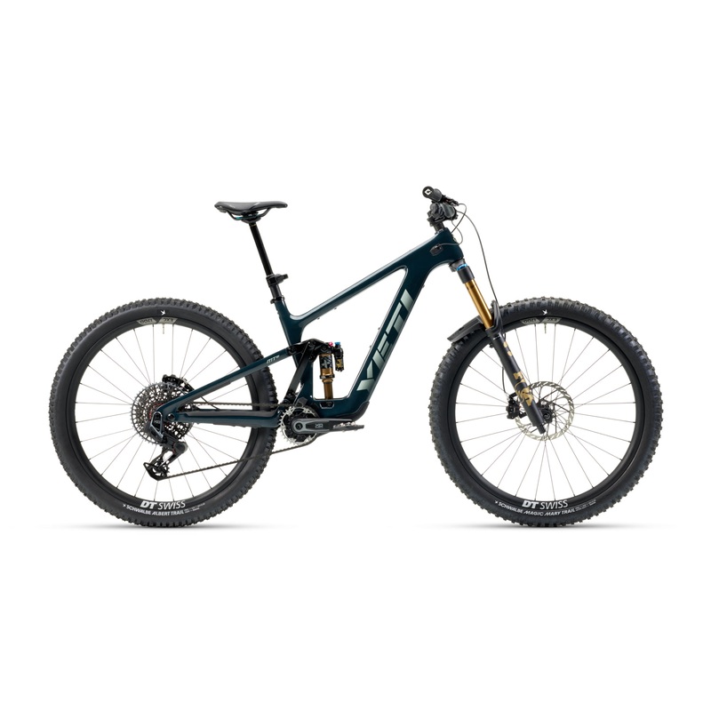 Yeti MTe Turq Series Complete E-Bike w/ T3 X0 T-Type Build, 580wh, Midnight Small