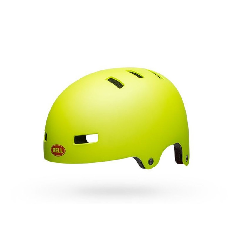 Bell Span BMX Helmet – Matt Bright Green Matt Bright Green X-Small