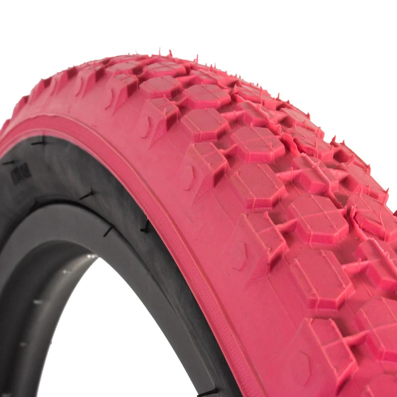 Eastern E701 26″ Beach Cruiser Tire – Pink Sidewall Black – Pink Sidewall 2.125″ Wire Bead