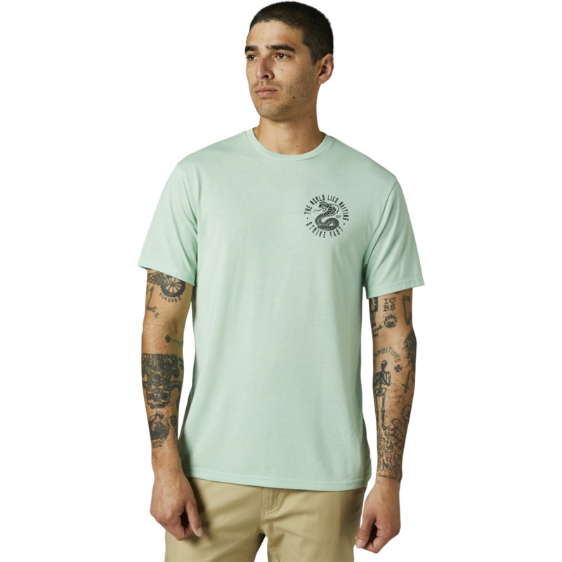 Fox Racing Going Pro Short Sleeve Tech Tee – Jade Jade Small