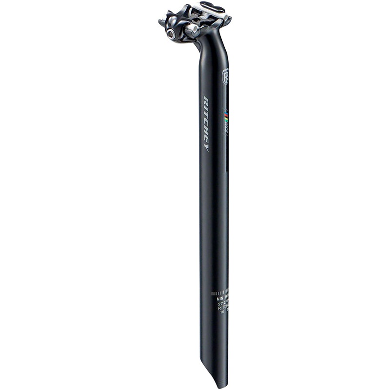 Ritchey WCS 1-Bolt Seatpost 27.2 350mm 20mm Offset Matte Black SideBinder Clamp