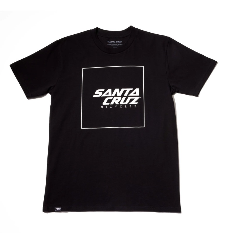 Santa Cruz Squared Up Tee – Black Black Small
