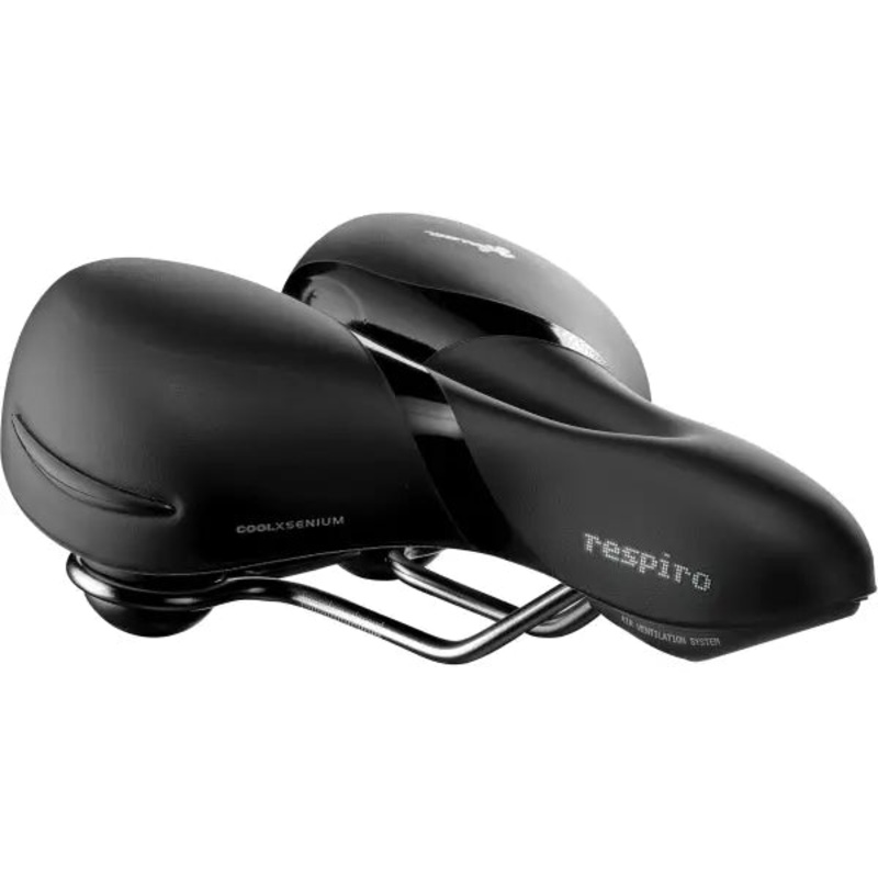 Selle San Marco Respiro Saddle – Relaxed  – Black Black
