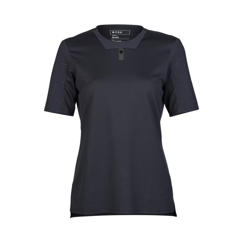 Fox Racing Defend Short Sleeve MTB Jersey – Womens – Black – 2024 Black X-Small