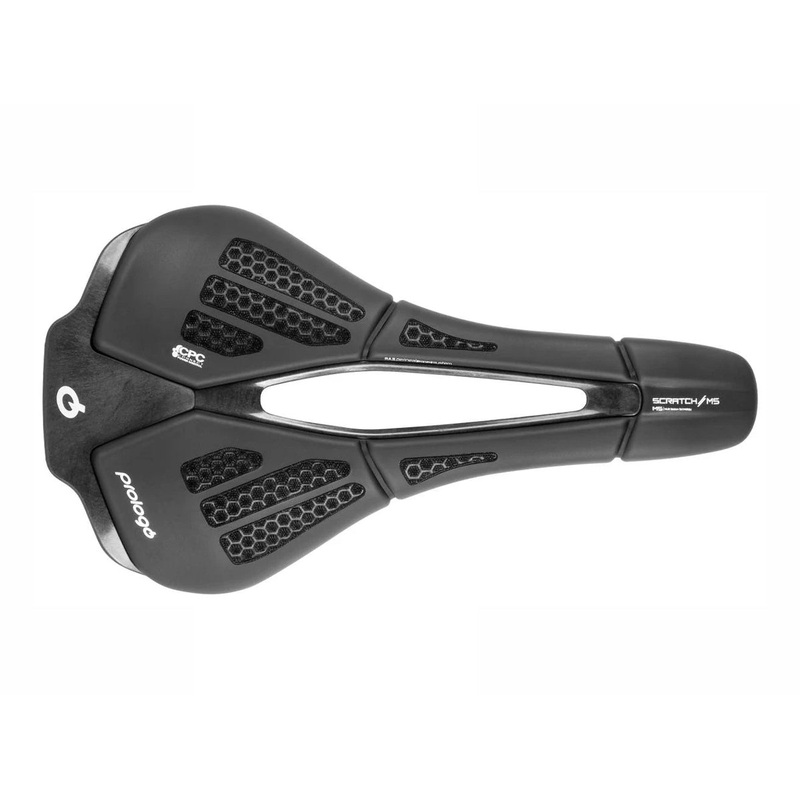 Prologo Scratch M5 PAS CPC Saddle – Hard Black Hard Black Tirox Rail