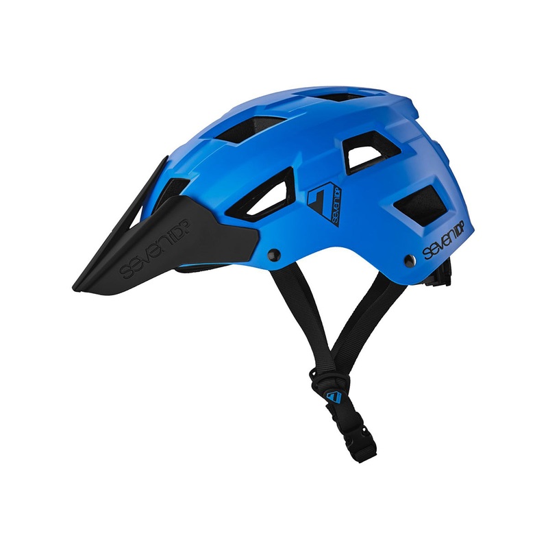 7 iDP M5 MTB Helmet – Blue Blue Small/Medium