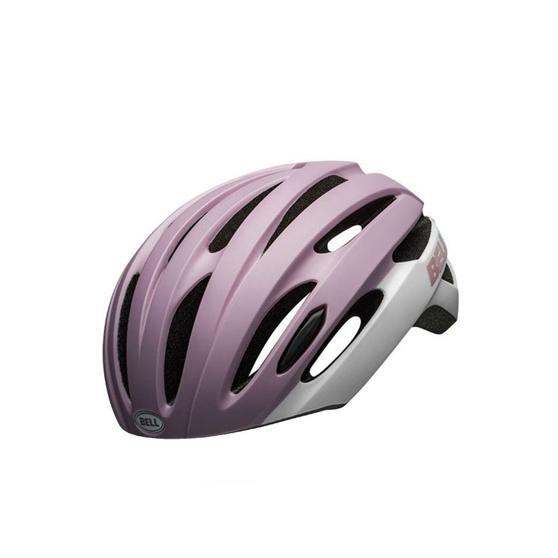 Bell Avenue MIPS Road Helmet – Womens – Matt Gloss White-Purple – 2020 Matt Gloss White – Purple One Size 50-57 cm