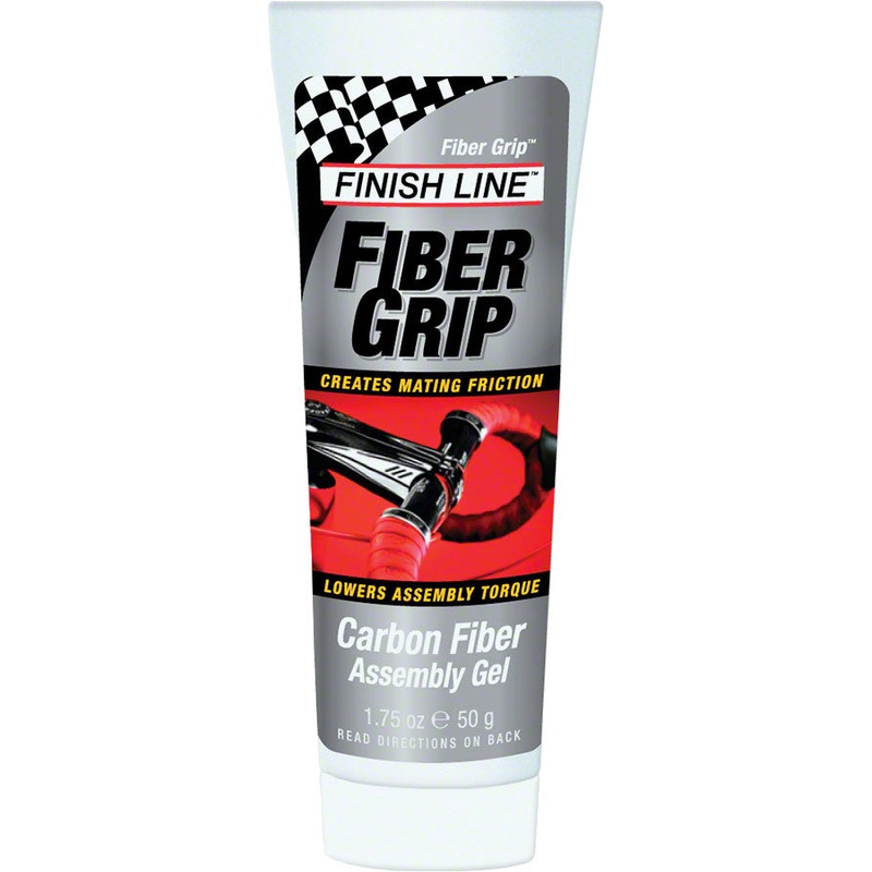 Finish Line Fiber Grip 1.75oz Tube Reduces Slippage Between Clamped Carbon Fiber