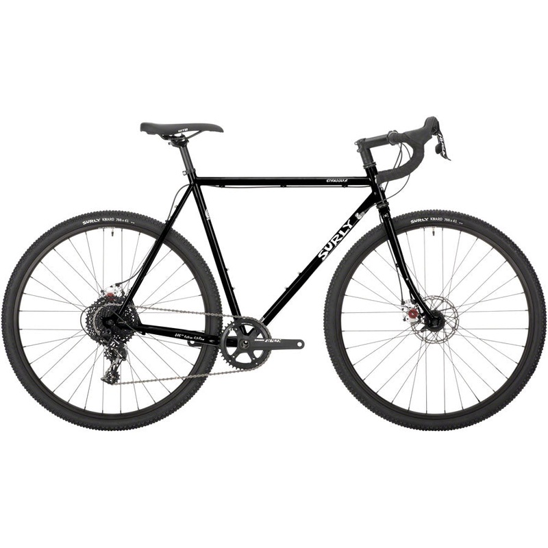 Surly Straggler Bike – 700c, Steel, Black, 58cm
