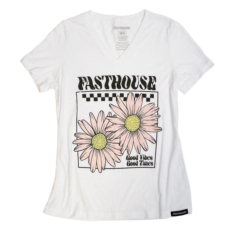 Fasthouse Daydreamer Tee – Womens – Vintage White Vintage White 2X-Large