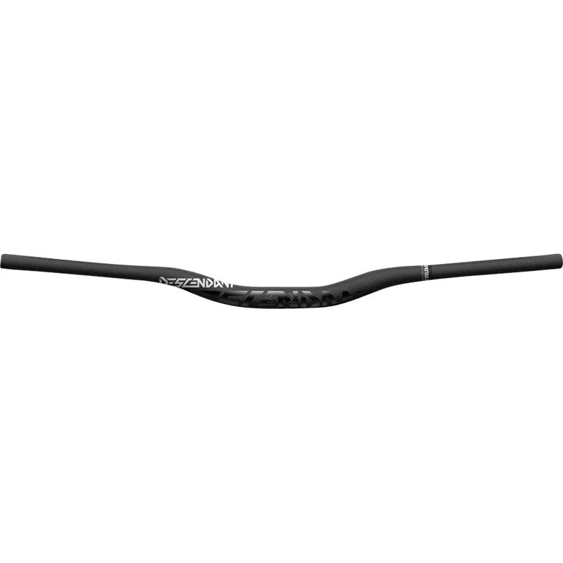Premium Aluminum Descendant & Riser Downhill Handlebars  31.8mm & 35mm Clamps, 25mm Rise, Wide, Stiff, and Precise for Mountain Biking 31.8mm